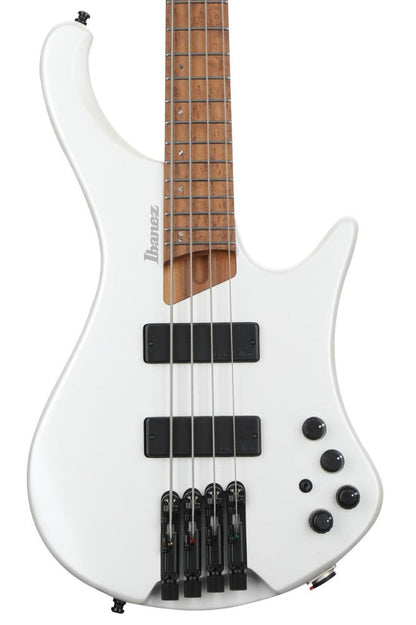 Ibanez EHB1000 Bass Guitar, Headless, Pearl White