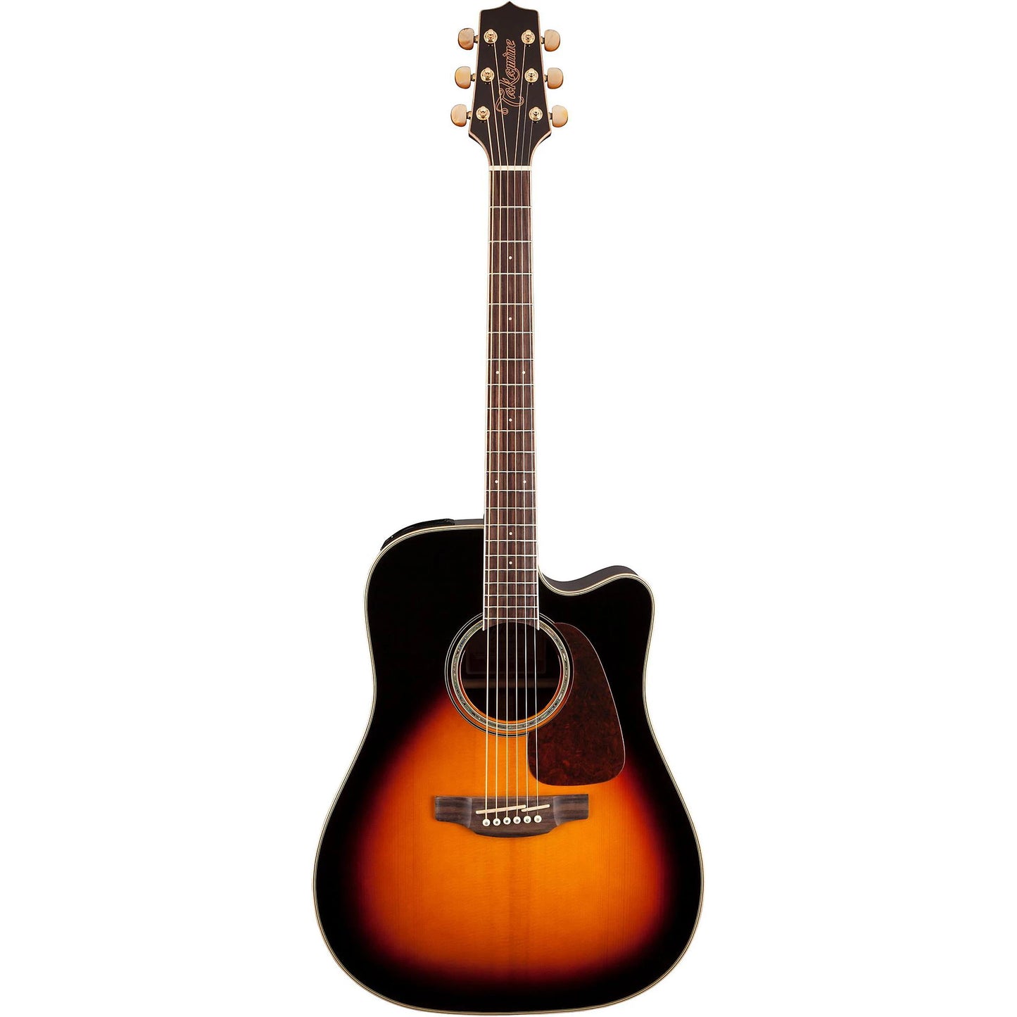 Takamine GD51CE Dreadnought Acoustic-Electric Guitar, Brown Sunburst