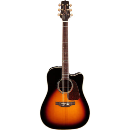 Takamine GD51CE Dreadnought Acoustic-Electric Guitar, Brown Sunburst