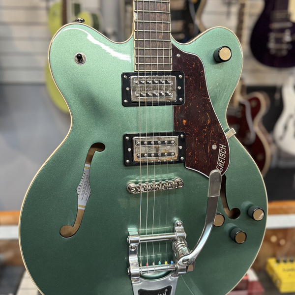 Gretsch G2655T Streamliner™ CB DC W/Bigsby, Laurel FB, Steel Olive