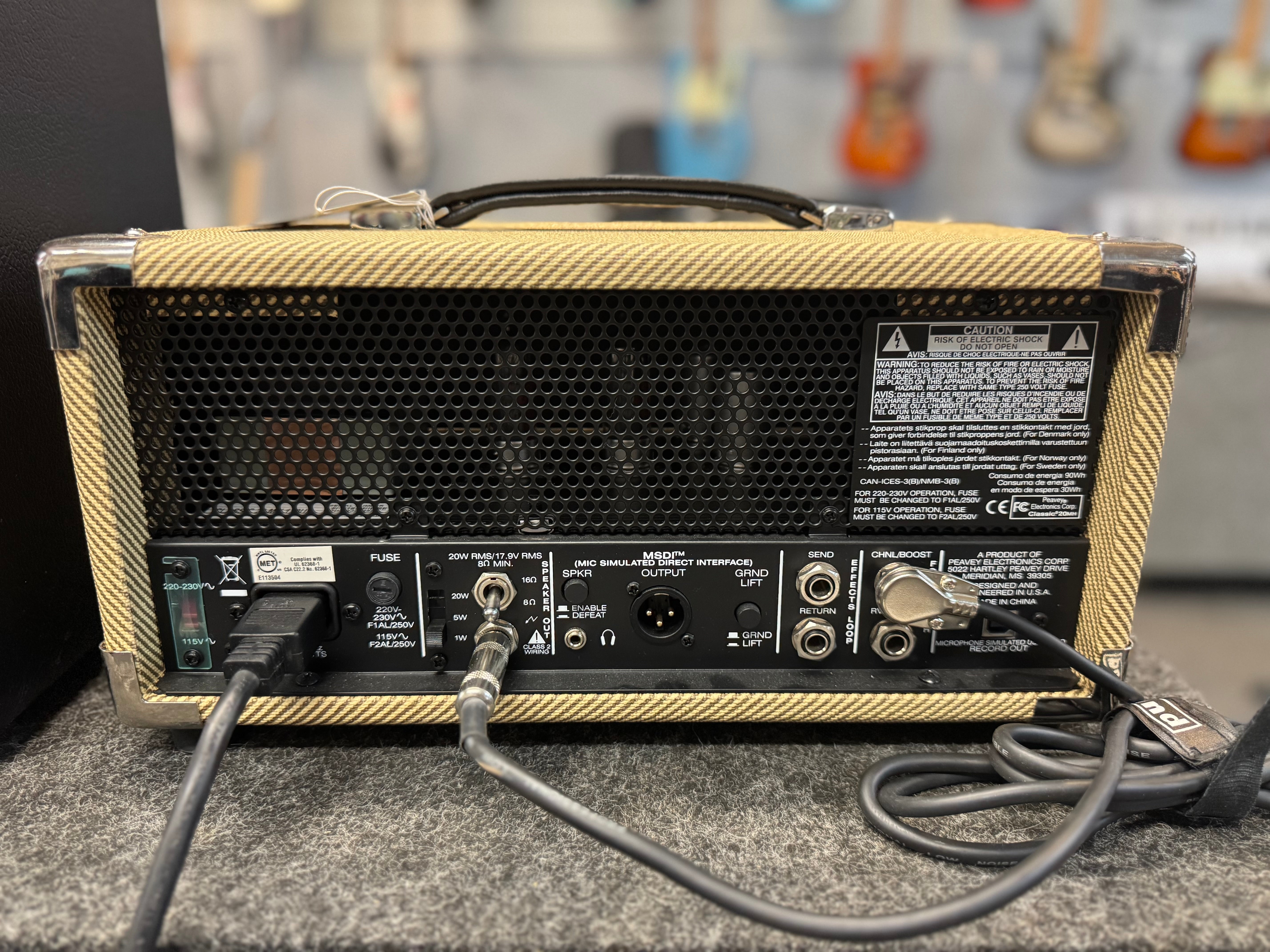 Peavey Classic 20 Mini Head