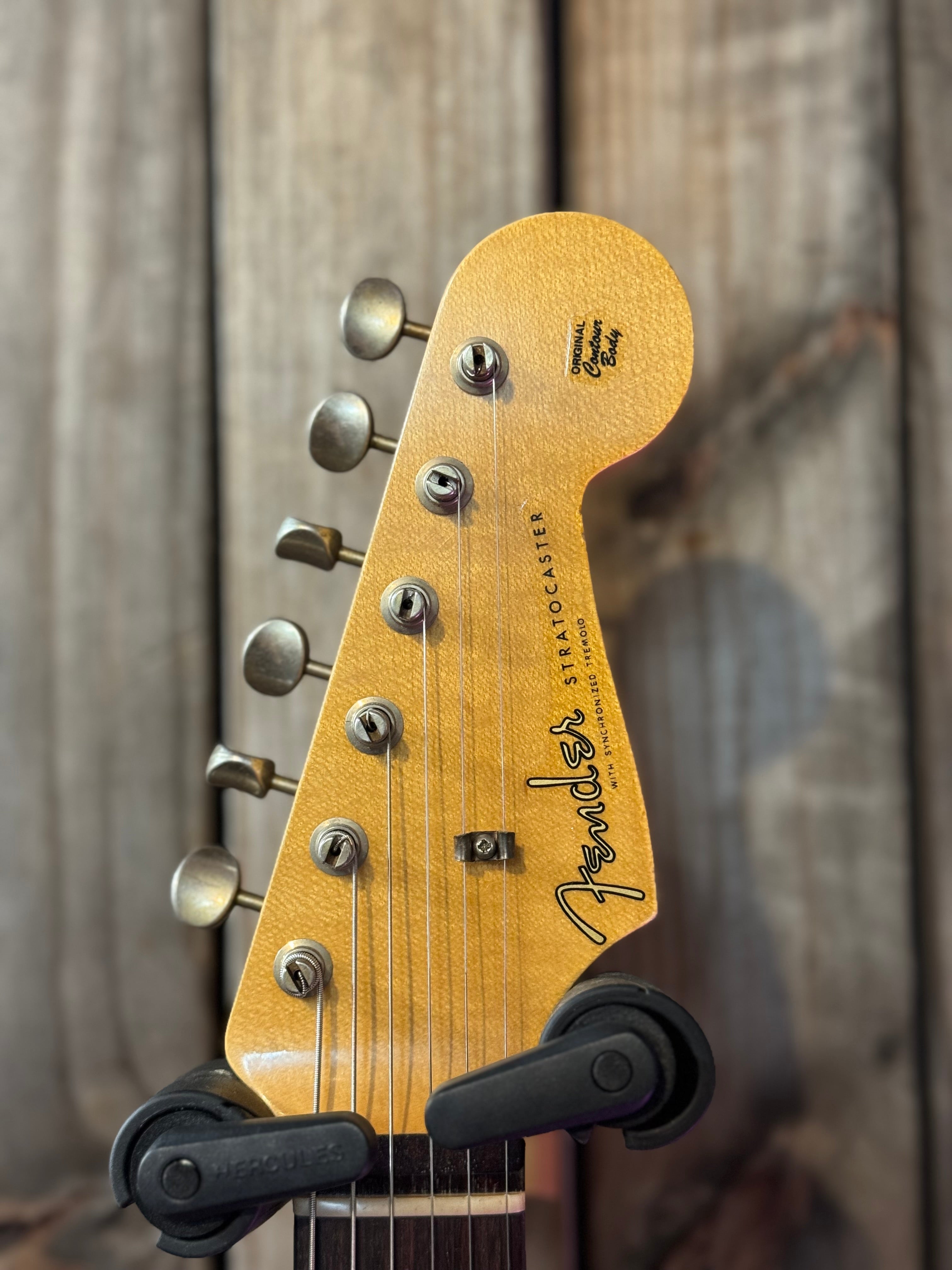 Fender Custom Shop '59 Journeyman Relic Stratocaster - Super Faded Sonic Blue