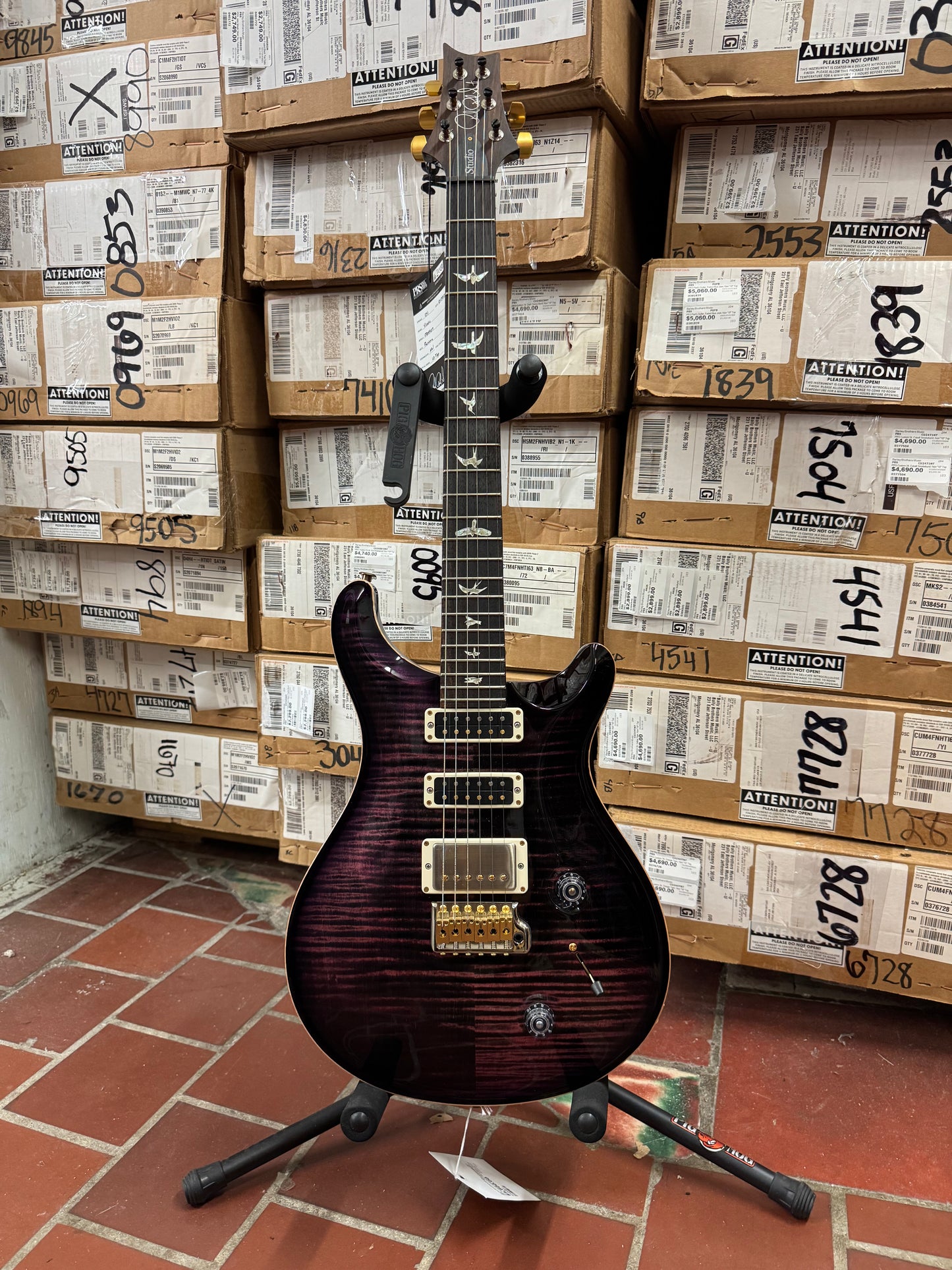 Open Box Paul Reed Smith Studio 22 Custom Color, RW FB, 10-Top, Purple Iris