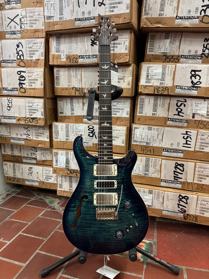 Open Box Paul Reed Smith Special 22 Semi-Hollow, Non 10 Top, Cobalt Blue