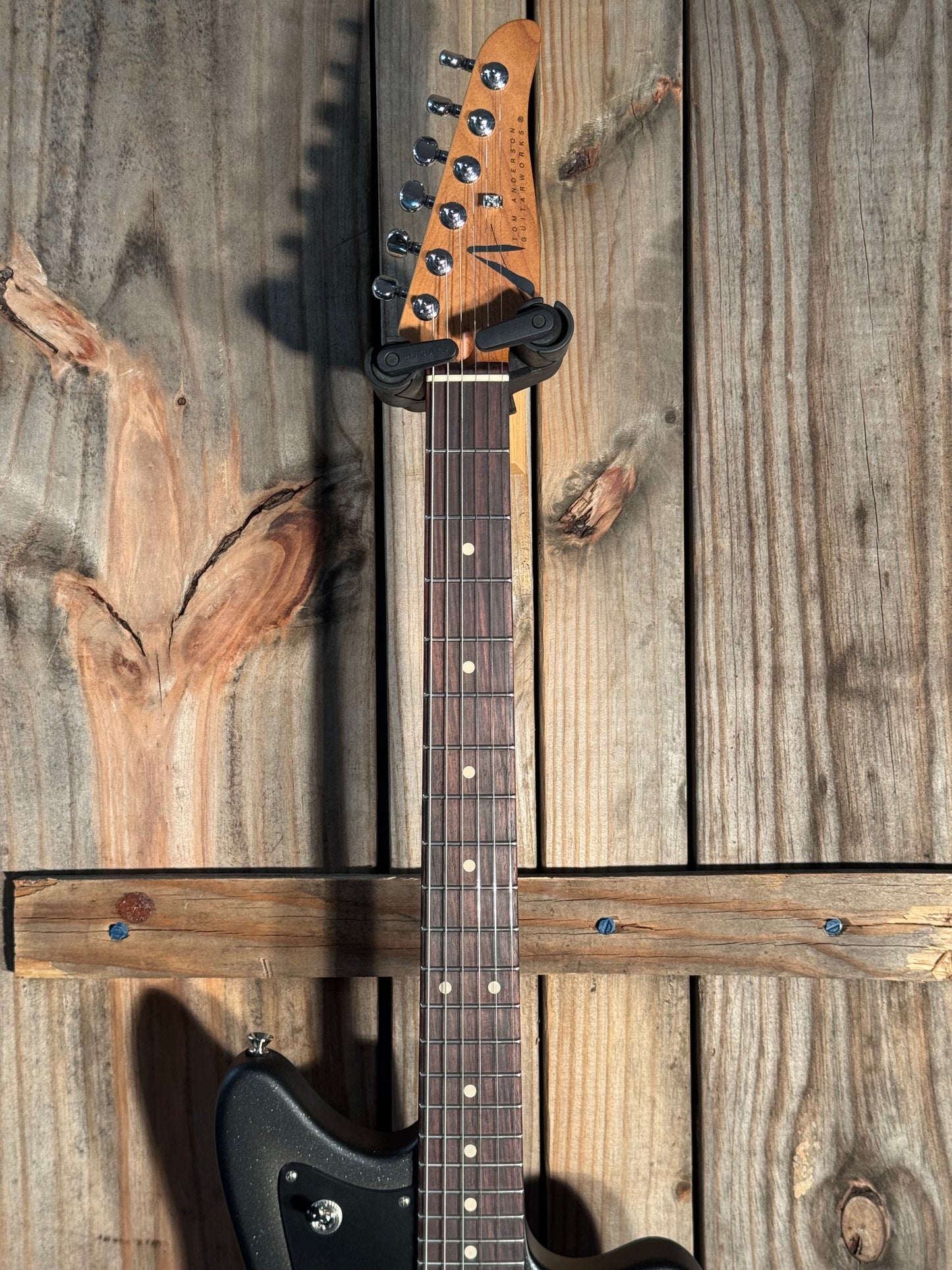 Tom Anderson Raven Classic, Satin Sparkle Silver to Starry Night - Chambered