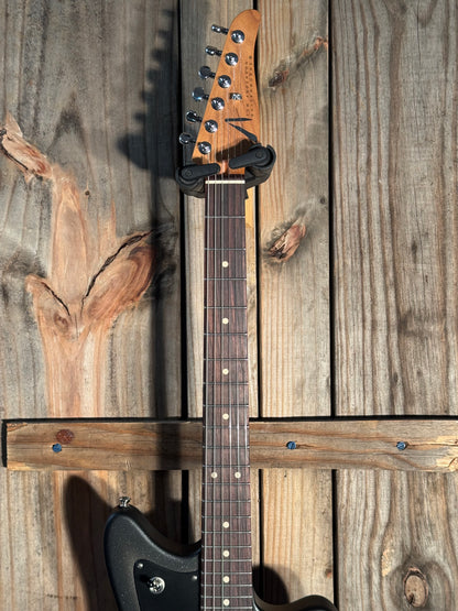 Tom Anderson Raven Classic, Satin Sparkle Silver to Starry Night - Chambered