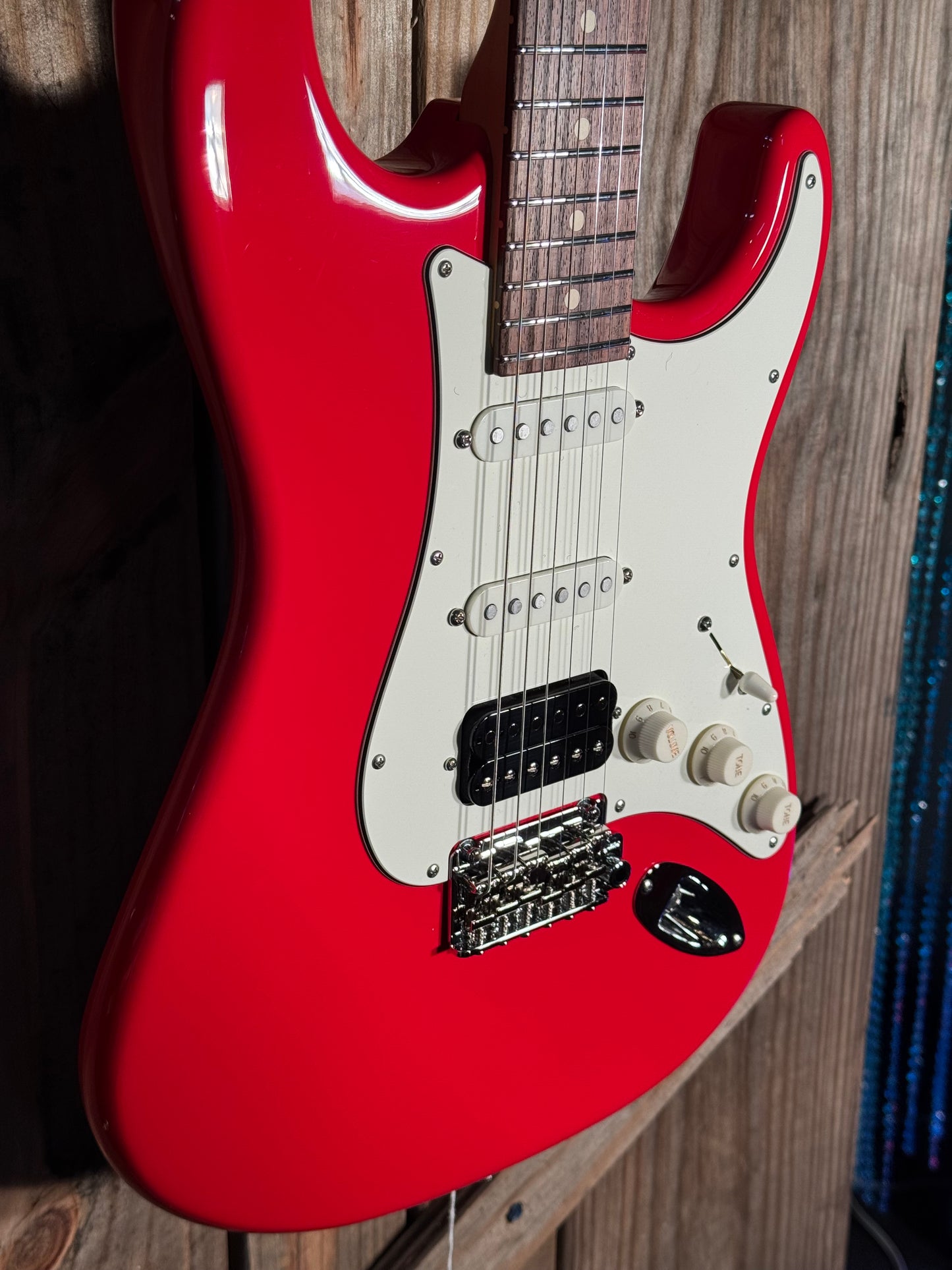 Suhr Classic S, Porsche Red, RW Fretboard