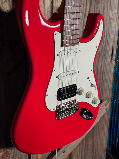 Suhr Classic S, Porsche Red, RW Fretboard