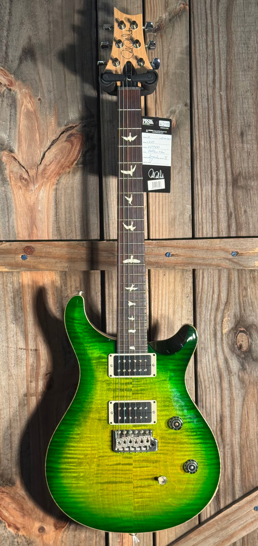 Paul Reed Smith CE 24, Custom Color Eriza Verde w/ green back