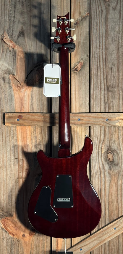 PRS S2 Custom 24-08, Black Amber, Pattern Thin
