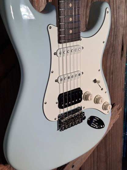 Suhr Classic S, Sonic Blue, Rosewood FB, HSS