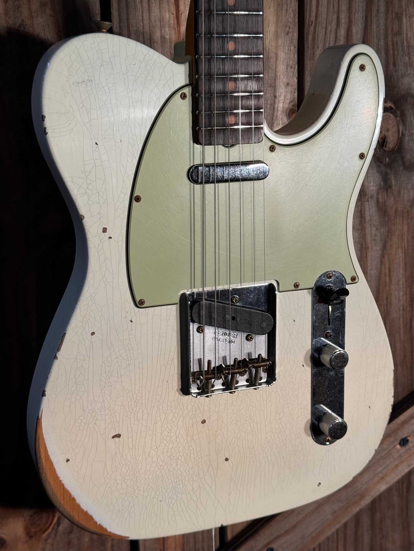 Fender 1963 Telecaster Relic, Aged Olympic White