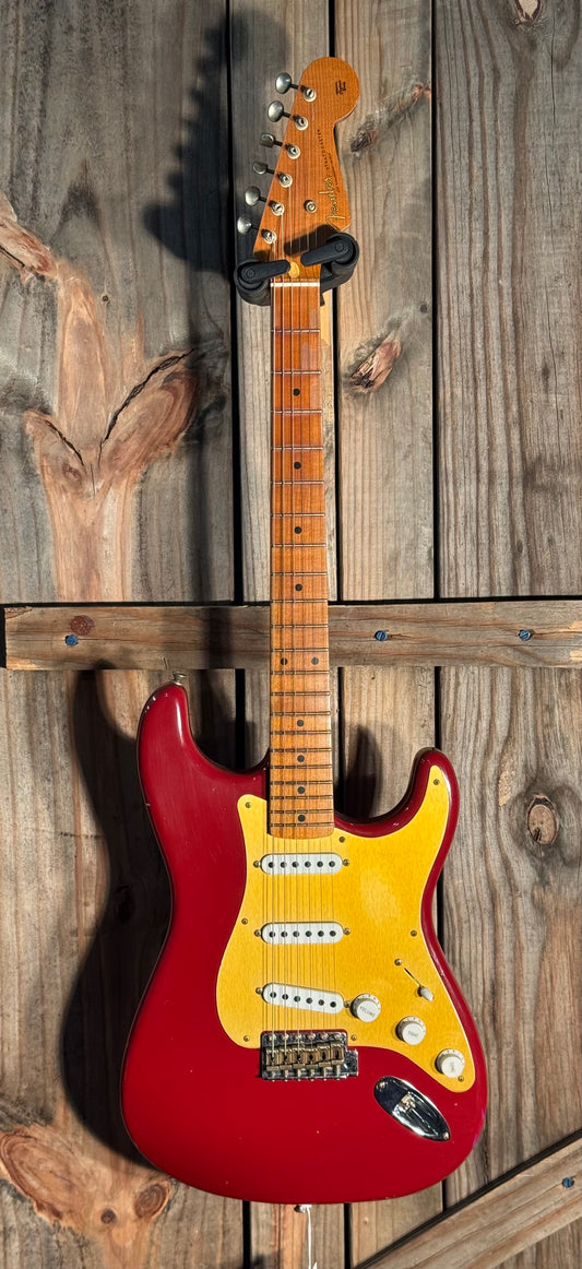 Fender Limited Edition 1954 Roasted Stratocaster® Journeyman Relic®, Cimarron Red