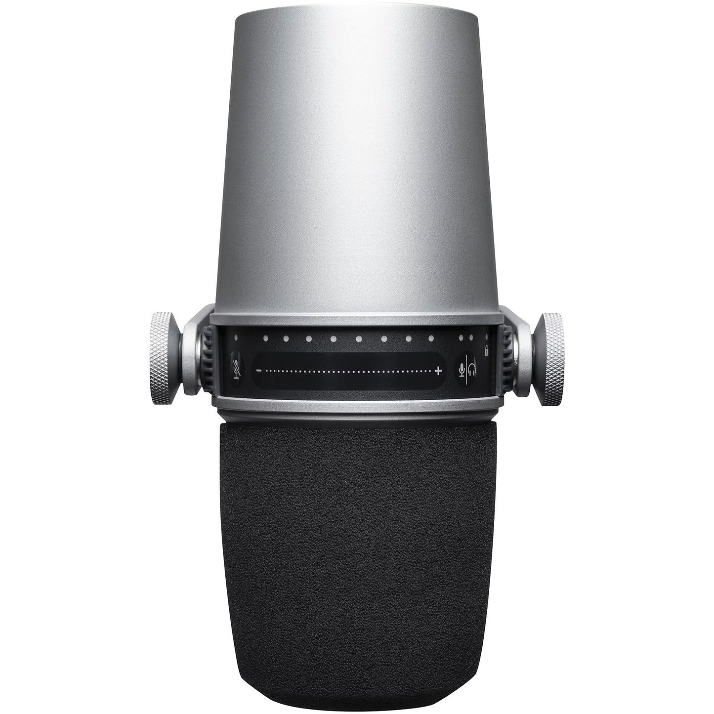 Shure MV7 USB and XLR Dynamic Microphone, Silver