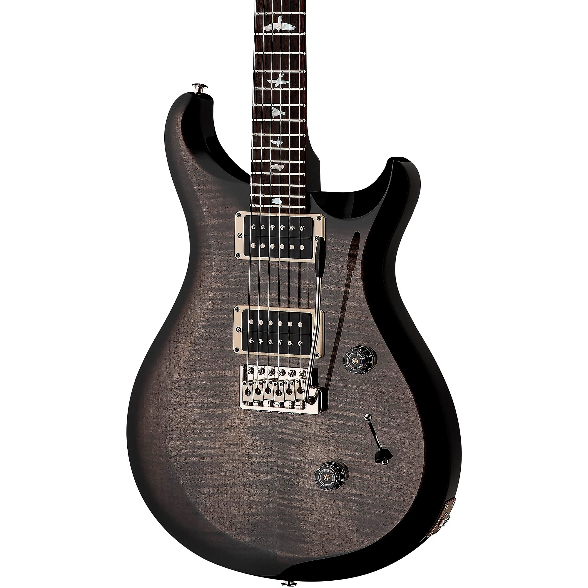 NOS (2023) Paul Reed Smith S2 10th Anniversary Custom 24, RW FB, Faded Gray Black Burst