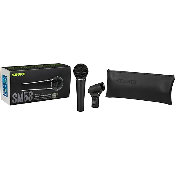 Shure SM58 Special Black Edition Cardioid Dynamic Wired Microphone
