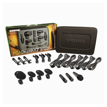 Shure PGADRUMKIT7 7-Piece Drum Microphone Kit