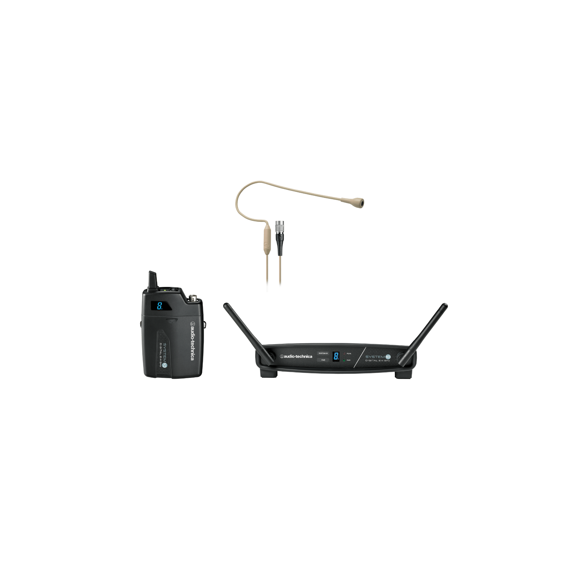 Audio Technica ATW-1101/H92-TH Wireless Headset Microphone System