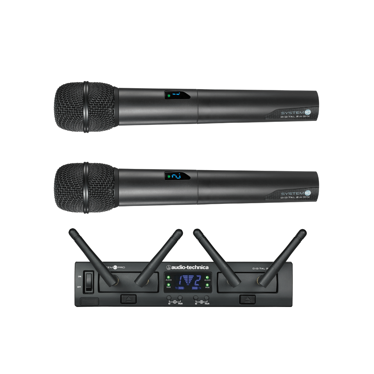 Audio Technica ATW-1322 Wireless Dual Handheld Microphone System