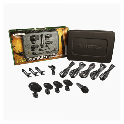 Shure PGADRUMKIT5 5-Piece Drum Microphone Kit
