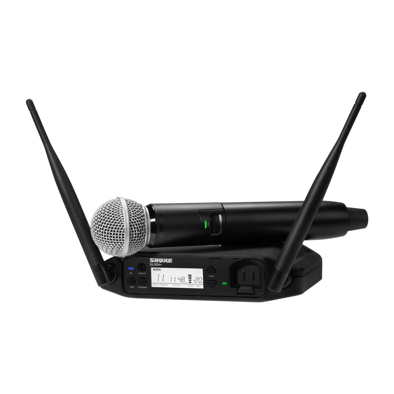 Shure GLXD24+ SM58 Digital Wireless Handheld Mic System
