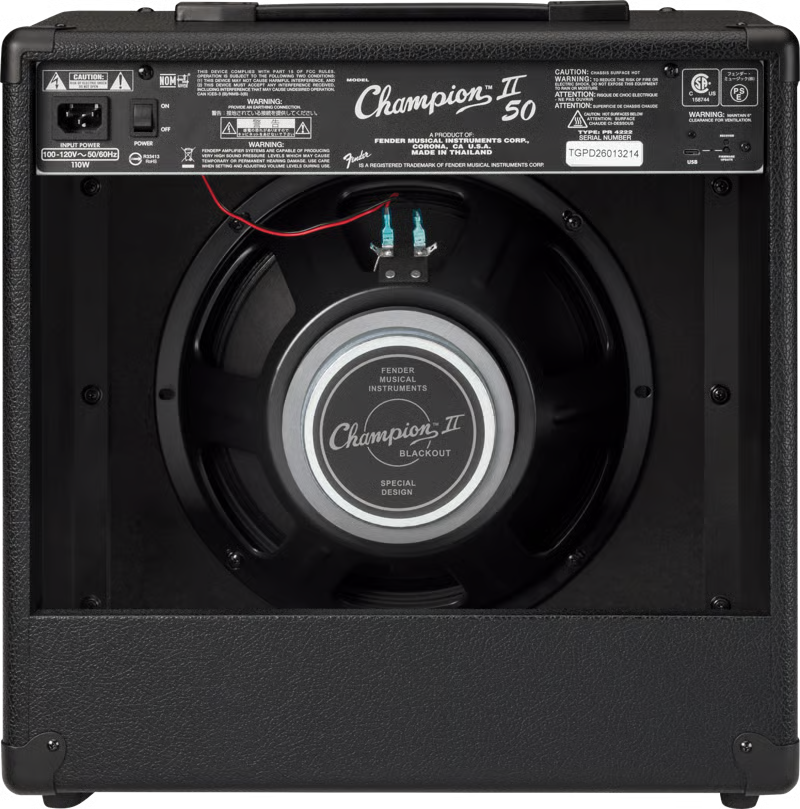 Champion™ II 50 Blackout