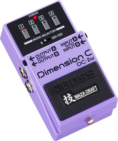 BOSS Dimension C, DC-2W Chorus Pedal, WAZA Craft edition