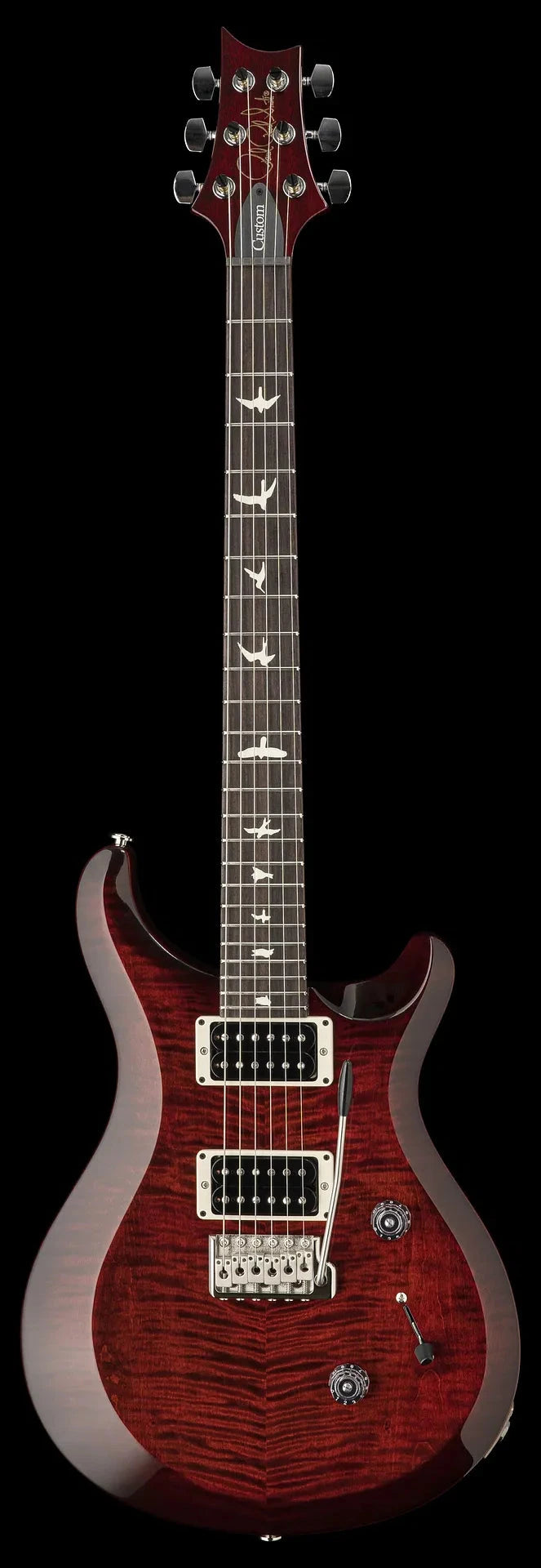 Open Box Paul Reed Smith S2 Custom 24, Fire Red Burst