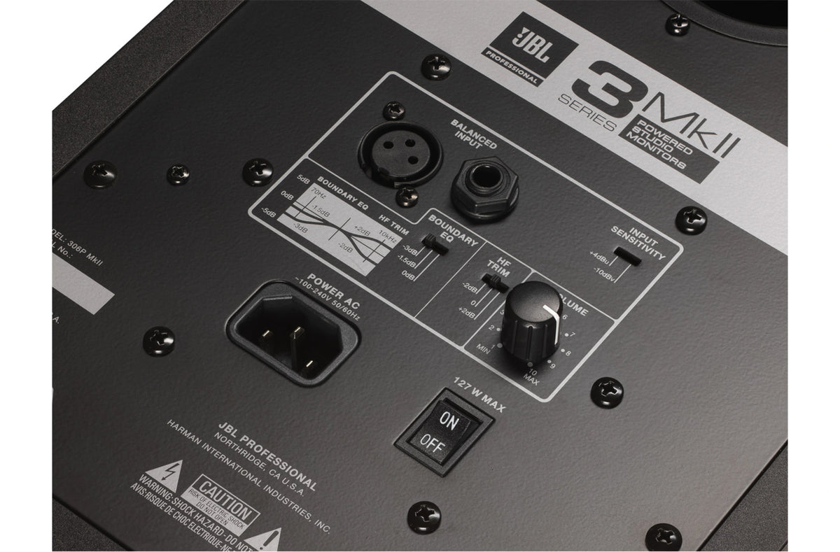 JBL | 306P MkII | Powered 6" Two-Way Studio Monitor