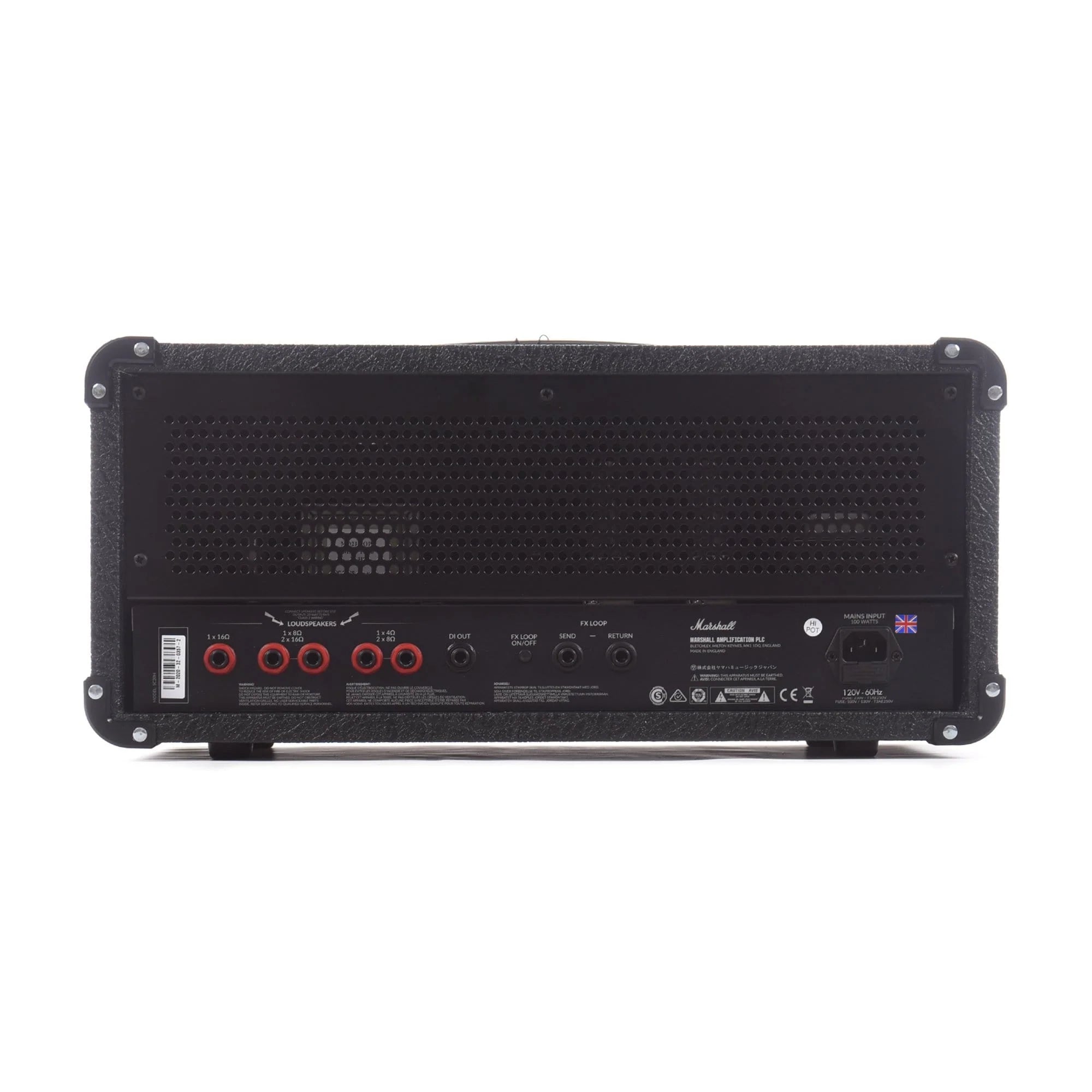 Marshall Limited Edition Studio Classic Stealth Black 20W Head and 212 Cabinet