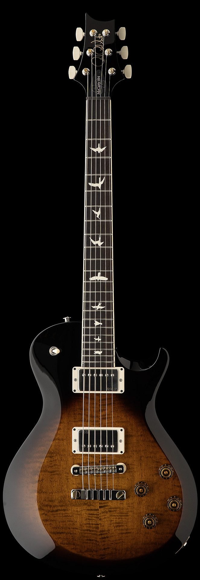 (NOS 2024) PRS S2 McCarty 594, Singlecut, Black Amber