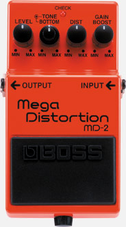 BOSS MD-2 Mega Distortion Pedal