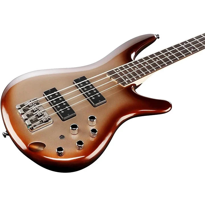 Ibanez SR300E Bass, Charred Chapagne Burst