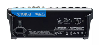 Yamaha MG12XU 12-Channel Mixer with USB and Effects