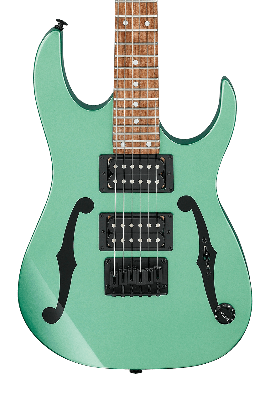 Ibanez PGMM21 Paul Gilbert Signature Guitar, Metallic Light Green