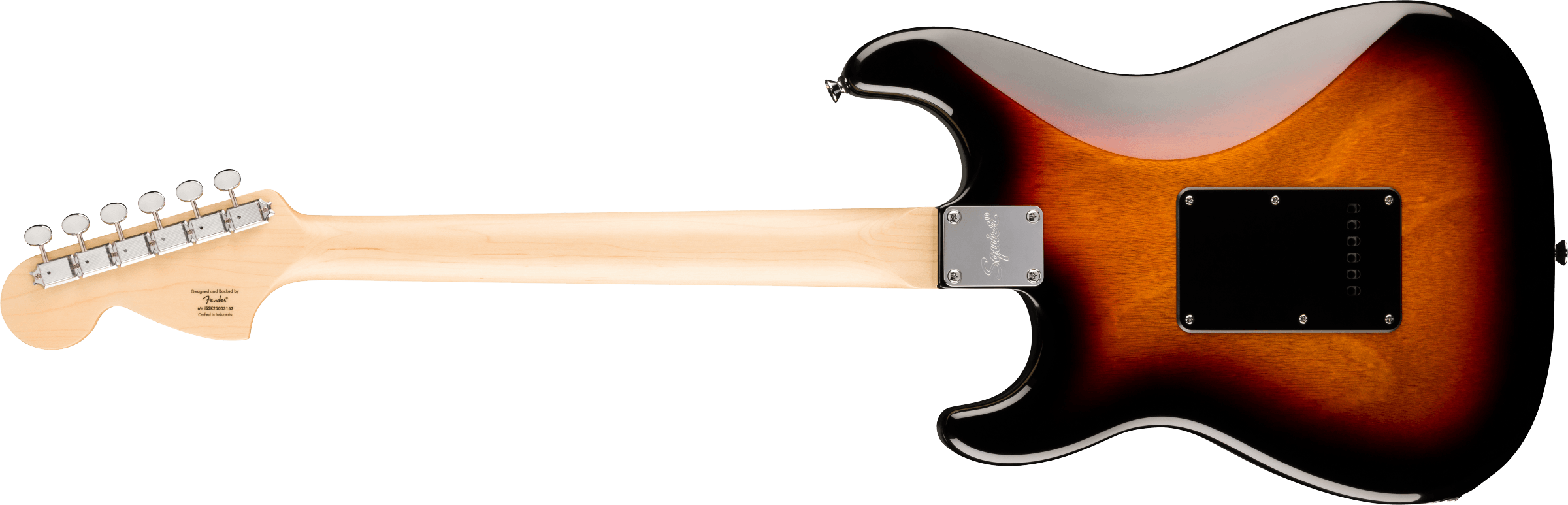 Paranormal Stratocaster® Deluxe, Laurel Fingerboard, Black Pickguard, 3-Color Sunburst