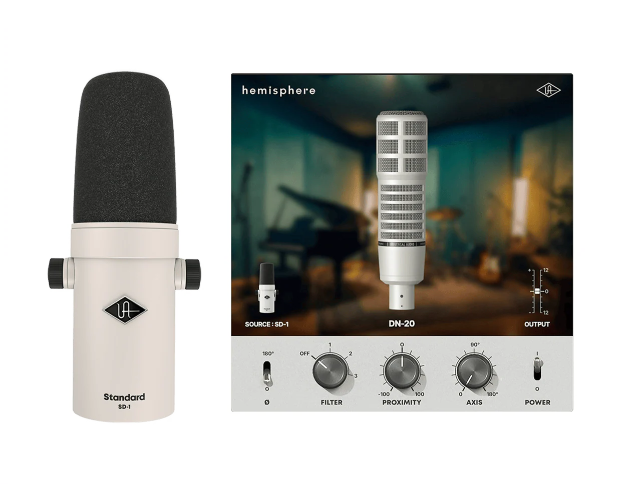 Universal Audio | SD-1 Dynamic Microphone w/ Hemisphere Modeling