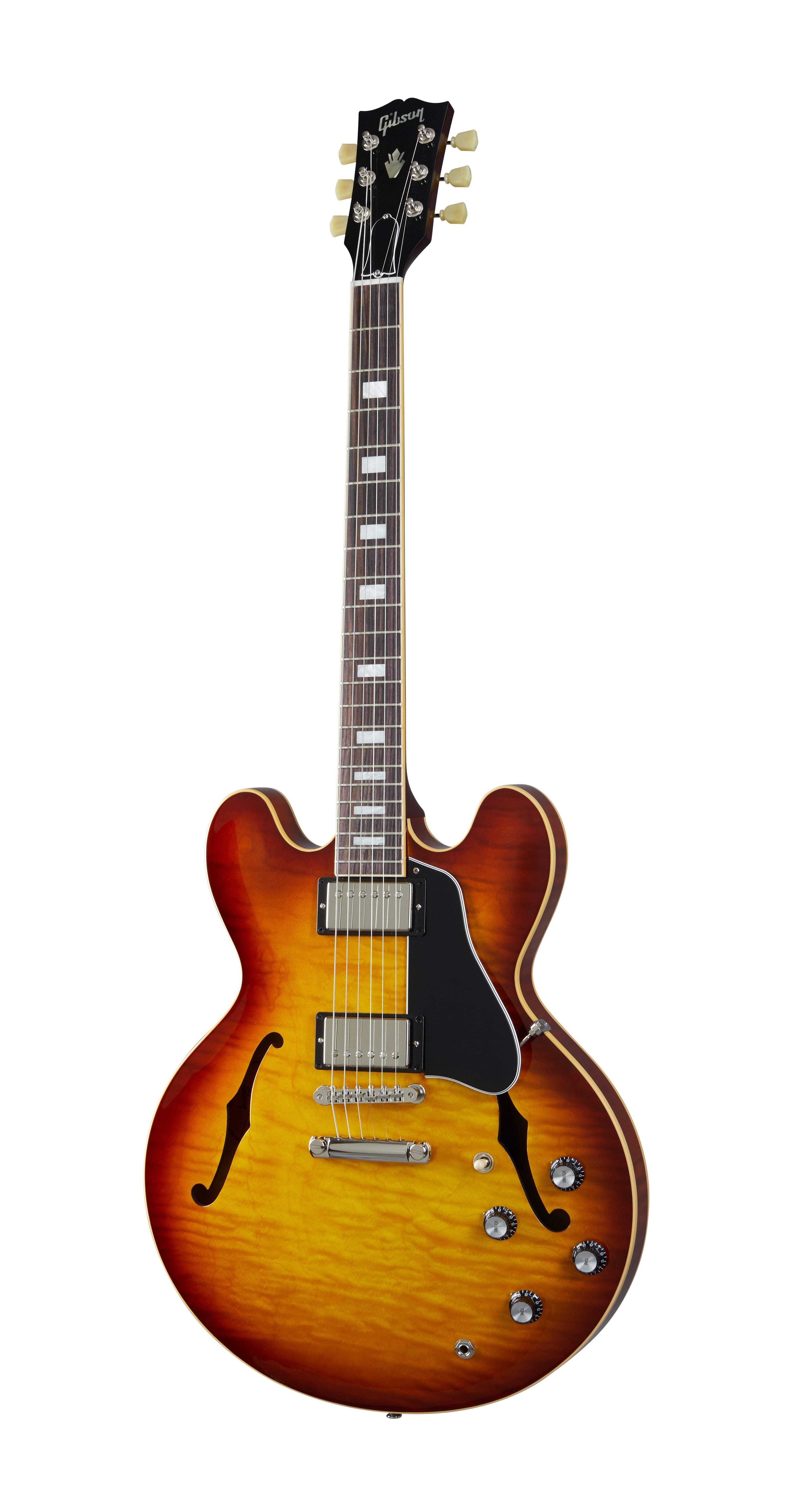 Gibson ES-335 Figured Semi-Hollowbody Electric Guitar, Iced Tea