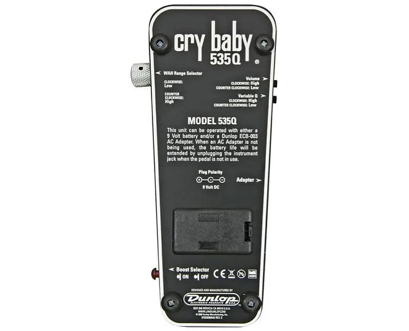 535Q Crybaby Wah Pedal